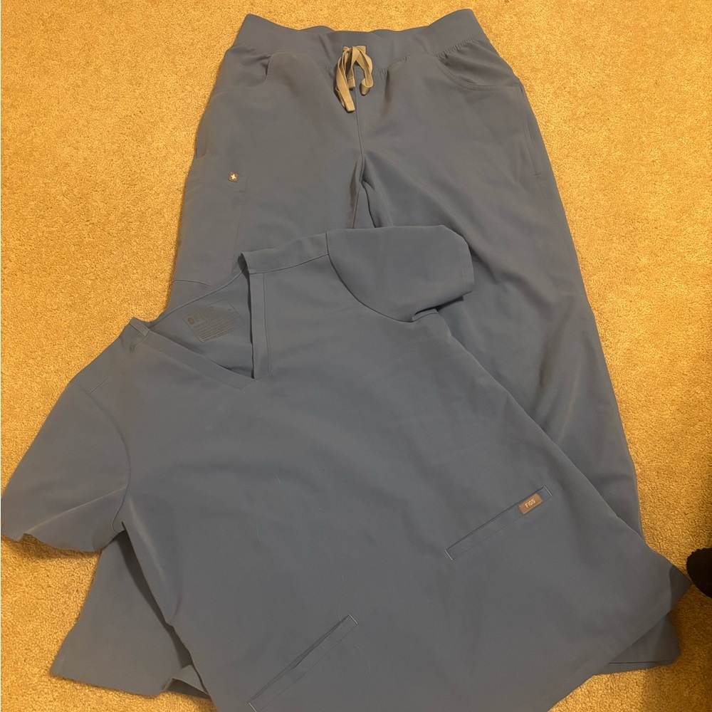 Ceil Blue Scrub Set(Medium)